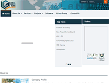 Tablet Screenshot of geoland-kosova.com